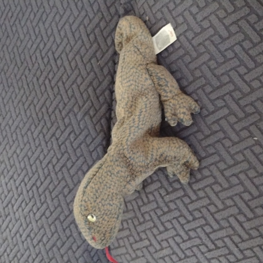 Scaly Lizard 5th Generation 1999 Retired Beanie Baby Collectible